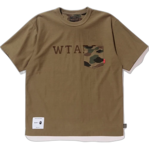 BAPE Wtaps Design S/S Tee Tee Green