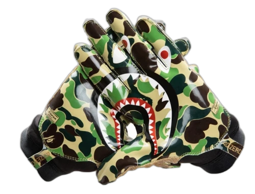 BAPE x Adidas Adizero 8.0 Gloves Green