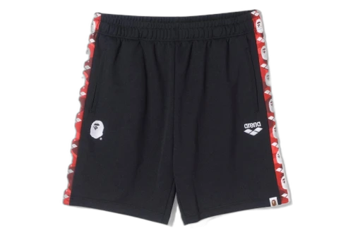 BAPE x Arena Jersey Shorts Black