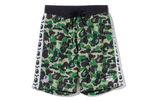 BAPE x Arena Short Pants Swimwear Green