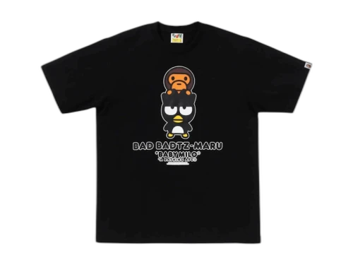 BAPE x Bad Badtz-Maru Baby Milo Tee Black