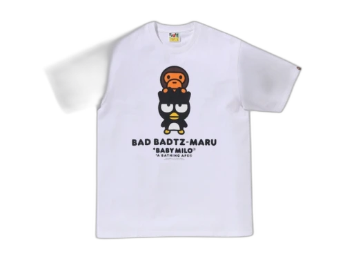 BAPE x Bad Badtz-Maru Baby Milo Tee White
