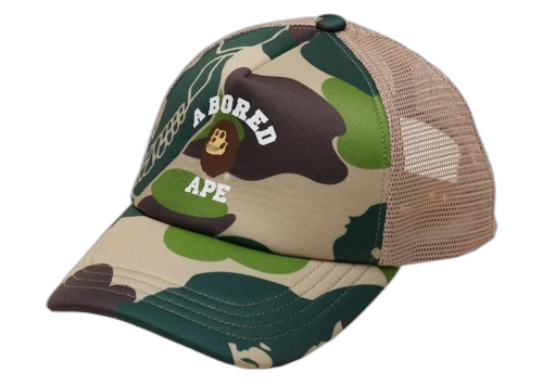 BAPE x BAYC Mesh Cap Green