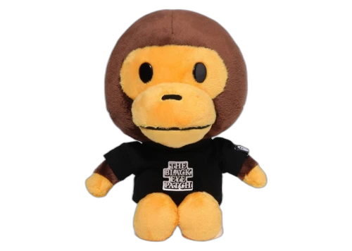 BAPE x Black Eye Patch Baby Milo Plush Doll Brown