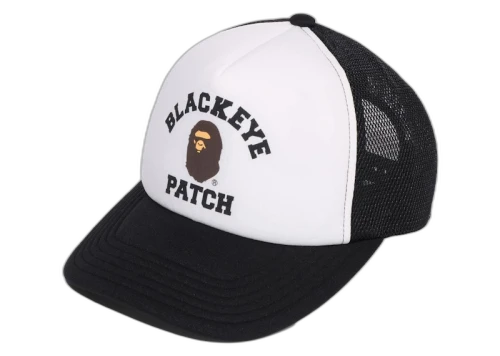 BAPE x Black Eye Patch College Mesh Cap Black
