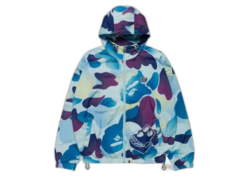 BAPE x Bored Ape Yacht Club Light Weight Jacket Blue