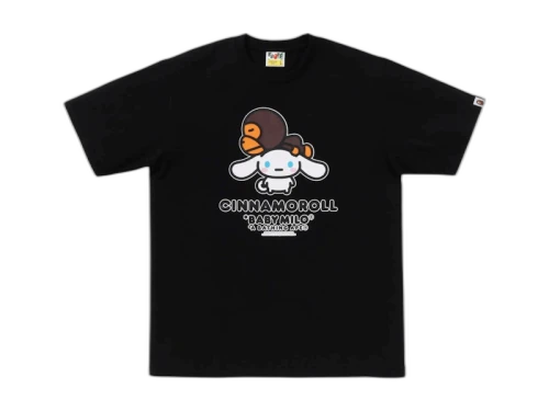 BAPE x Cinnamoroll Baby Milo Ginza Exclusive Tee Black