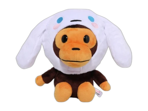 BAPE x Cinnamoroll Baby Milo Plush Doll Multicolor