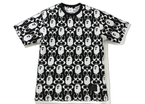 BAPE x Coach Tee Black