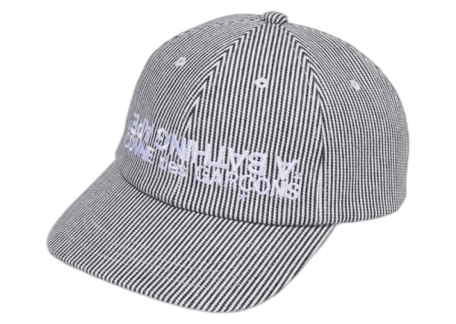 BAPE x Comme des Garcons Hickory Panel Cap Navy