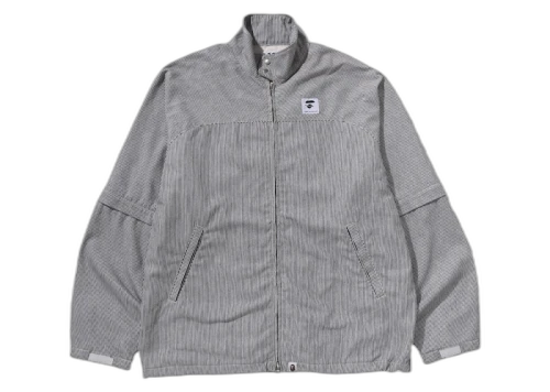 BAPE x Comme des Garcons Hickory Rain Jacket Navy