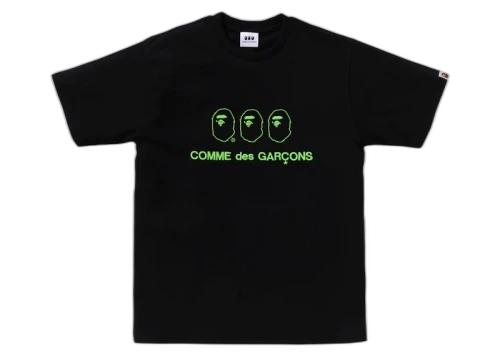 BAPE x Comme des Garcons Osaka I Tee Black