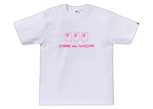 BAPE x Comme des Garcons Osaka I Tee White