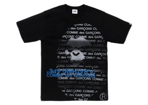 BAPE x Comme des Garcons Osaka II Tee Black