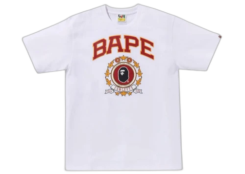 BAPE x Concepts Emblem Tee White