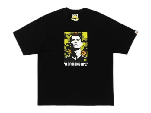 BAPE x CR7 Life Baby Milo Relaxed Fit Tee Black