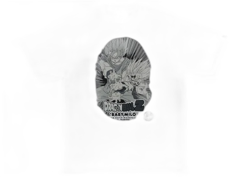 BAPE x Dragon Ball Z Big Ape Head Tee White