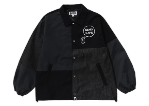 BAPE x DSM Coach Jacket Black
