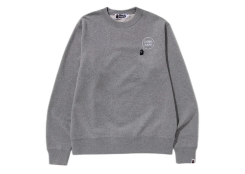 BAPE x DSM Crewneck Gray