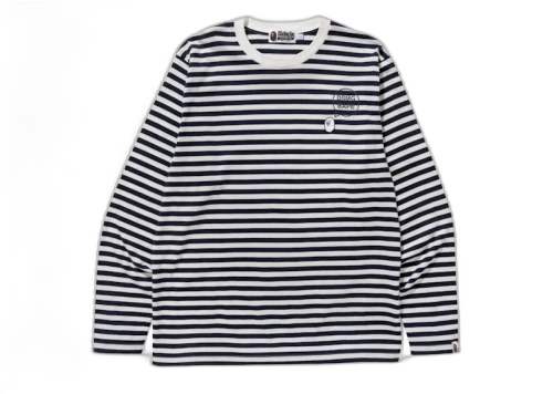 BAPE x DSM Hoop L/S Tee Black