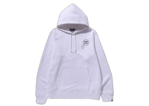 BAPE x DSM Pullover Hoodie White