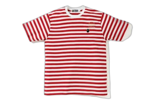 BAPE x DSMG Hoop Tee Red