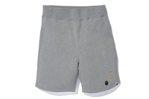 BAPE x DSMG Sweat Shorts Gray