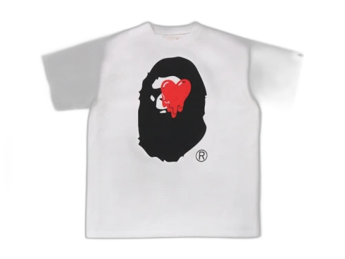 BAPE x Emotionally Unavailable Ape Head Tee White
