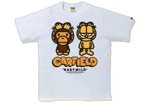 BAPE x Garfield #1 Tee White