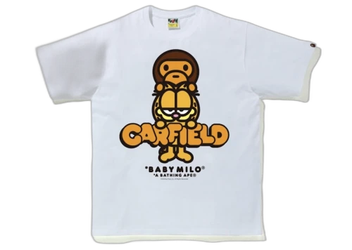 BAPE x Garfield #2 Tee White