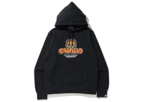 BAPE x Garfield Pullover Hoodie Black