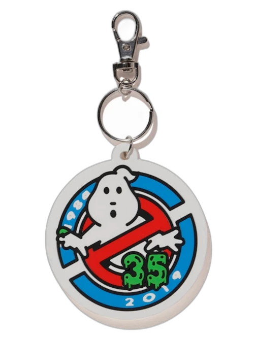 BAPE x Ghostbusters Baby Milo Silicon Keychain White