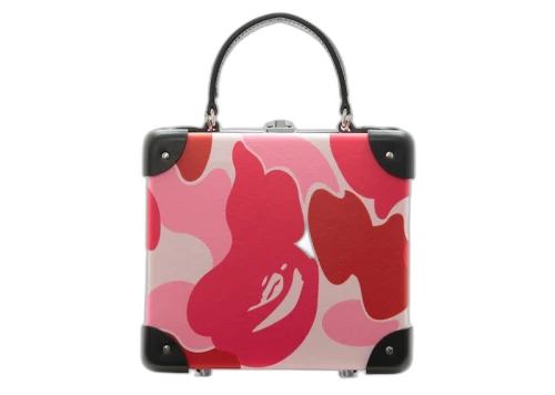 BAPE x Globe-Trotter London Square Bag Pink