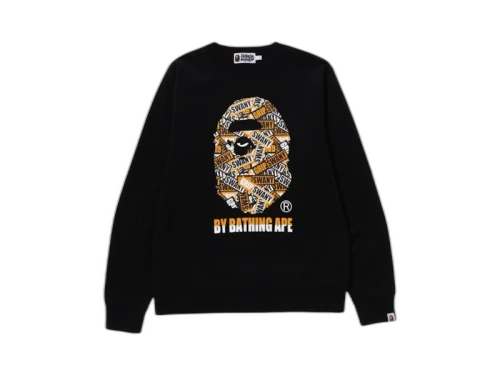 BAPE x Grip Swany By Bathing Ape Crewneck Black