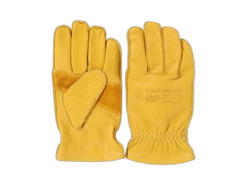 BAPE x Grip Swany G-1 Gloves Yellow