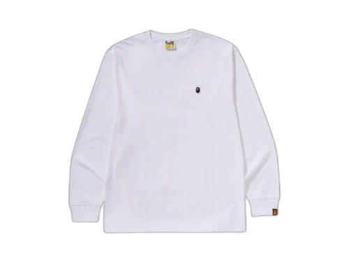 BAPE x Grip Swany L/S Tee White