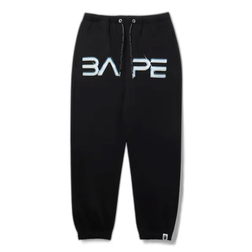 BAPE x Hajime Sorayama Logo Sweatpants Black