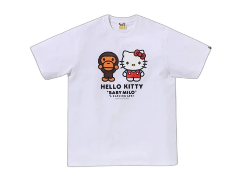 BAPE x Hello Kitty Baby Milo Tee White
