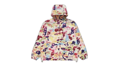BAPE x KidSuper Camo Lightweight Jacket Multicolor