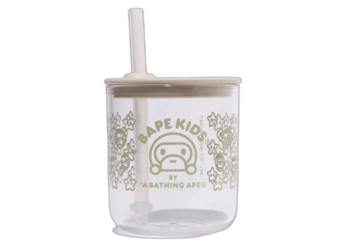 BAPE x Kinto Baby Milo Straw Cup Ivory