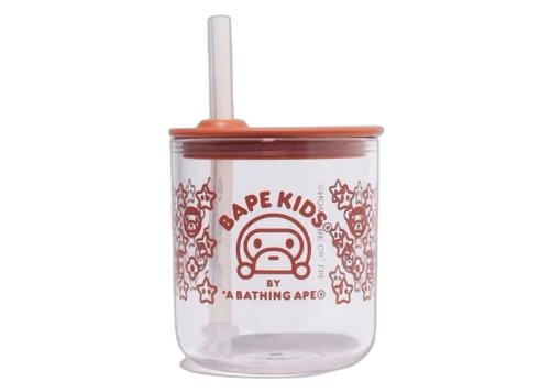 BAPE x Kinto Baby Milo Straw Cup Orange