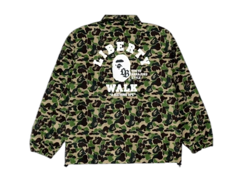 BAPE x LBWK Coach Jacket Camo