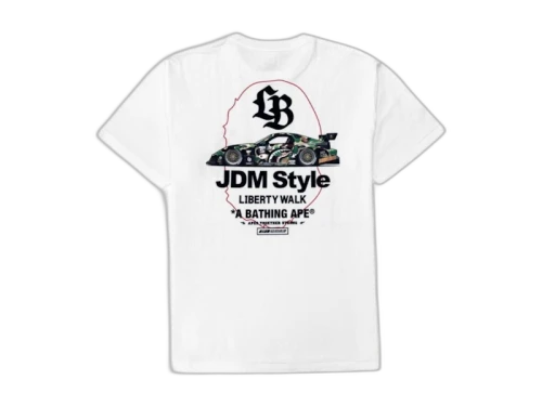 BAPE x LBWK FD ABC Camo Tee White