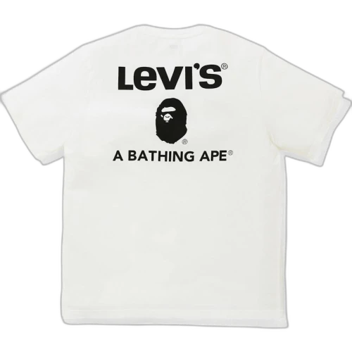 BAPE x Levi's A Bathing Ape Tee White
