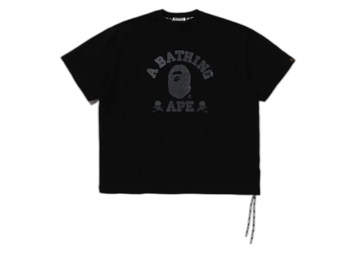 BAPE x Mastermind College Relaxed Fit Tee Black