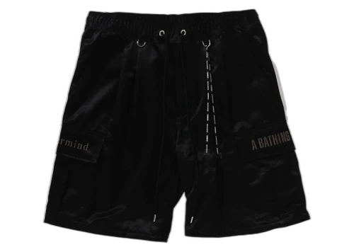 BAPE x Mastermind Satin Short Black