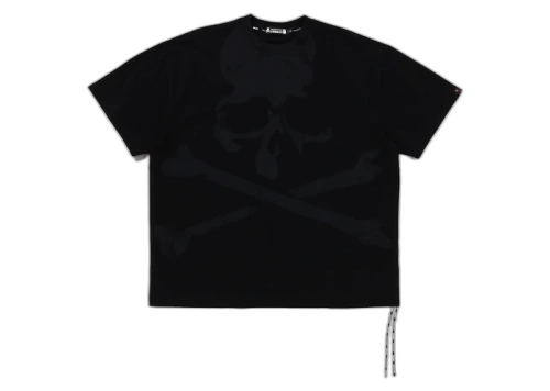 BAPE x Mastermind Skull Over Print Relaxed Fit Tee Black/Black