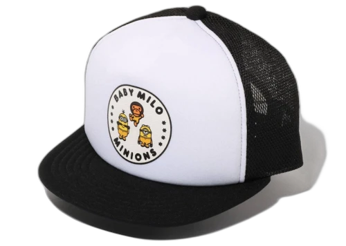 BAPE x Minions Mesh Cap Black