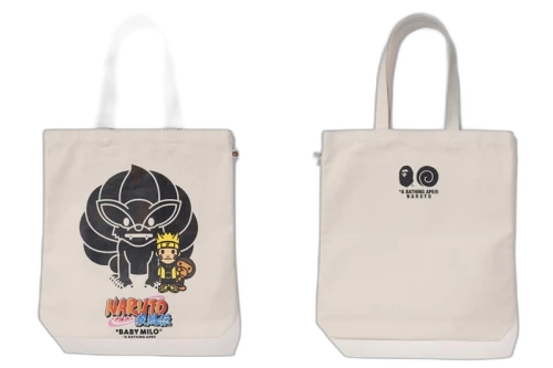 BAPE x Naruto Tote Bag #1 White