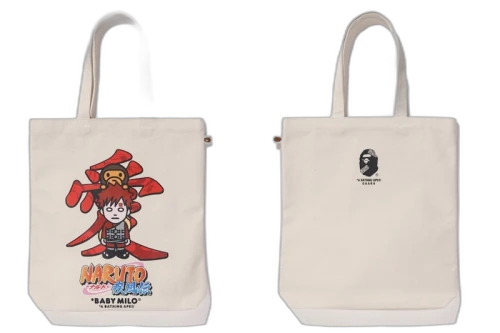 BAPE x Naruto Tote Bag #3 White